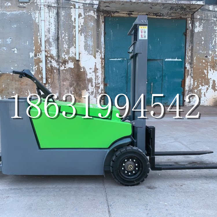 雁山区小型电动叉车1吨2吨步行站驾式电瓶堆高充电装卸车液压升降车铲车